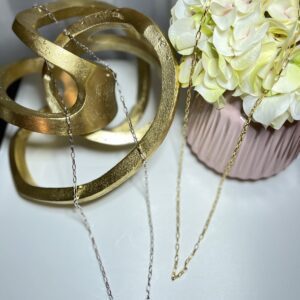 Silver and Gold Layering Necklaces